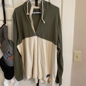 Abercrombie and Fitch half zip hoodie